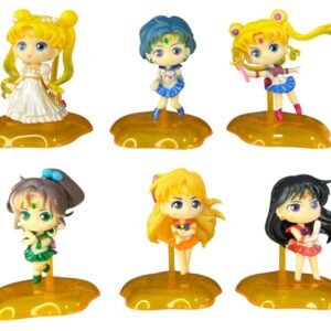 Figuras Coleccionables X6 Sailor Moon Tapa Amarilla Estrella