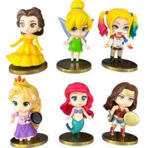 Figura Coleccionables X6 Princesas 9cm