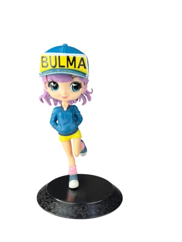 Figura Bulma Cabello Lila 13cm Dragon Ball