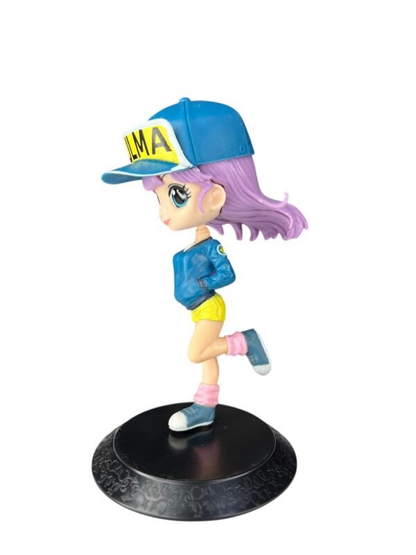 Figura Bulma Cabello Lila 13cm Dragon Ball - Imagen 4