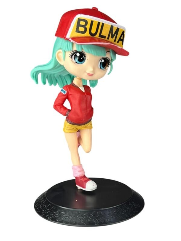 Figura Bulma Cabello Verde 13cm Dragon Ball