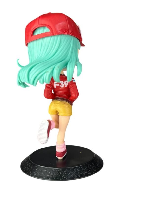Figura Bulma Cabello Verde 13cm Dragon Ball - Imagen 2