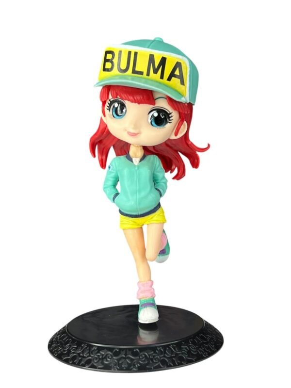 Figura Bulma Cabello Rojo 13cm Dragon Ball
