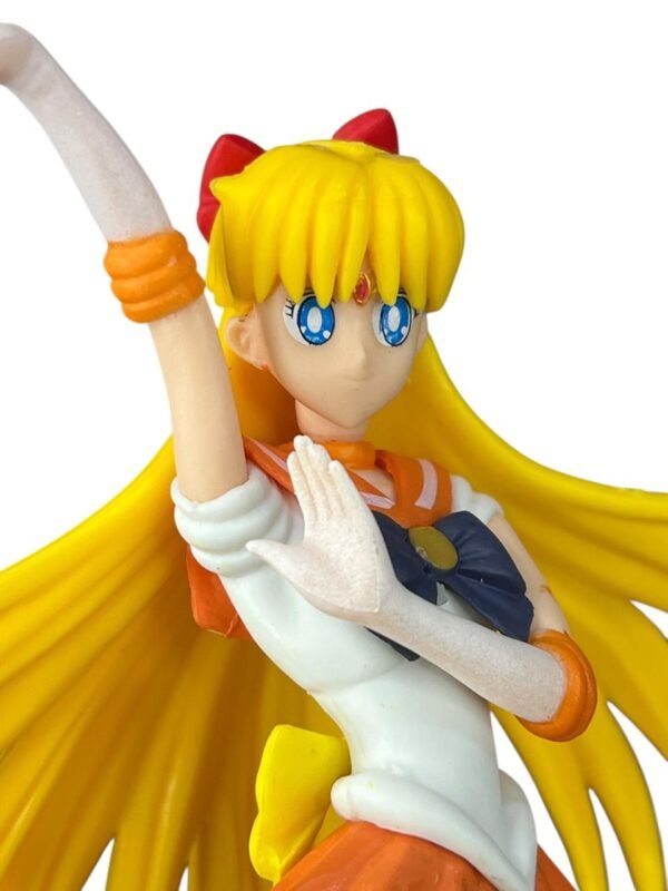 Figura Venus Minako Aino 16cm Con Base Sailor Moon - Imagen 6
