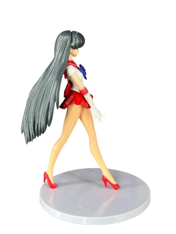 Figura Rei Hino 16cm Con Base Sailor Moon - Imagen 3