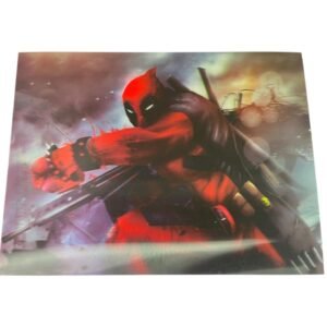 Afiche 3d de deadpool