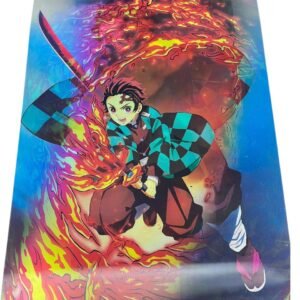 Afiche de demon slayer tanjiro 3d