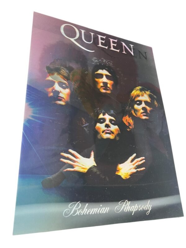 Afiche 3d de queen