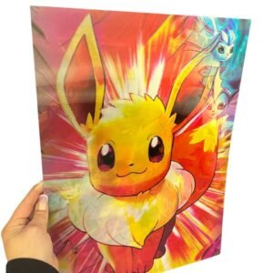 Afiche de pokemon 3d