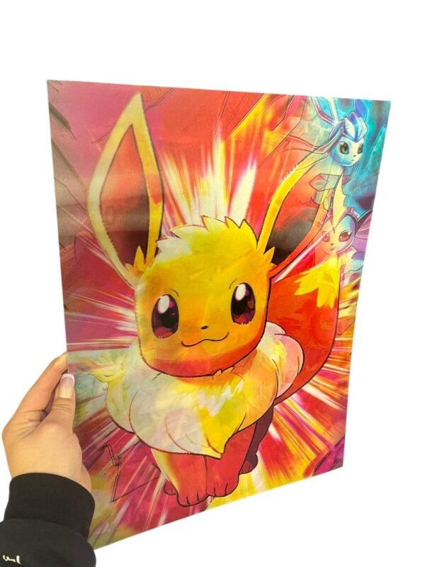Afiche de pokemon 3d