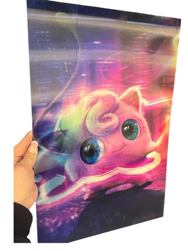 Afiche 3D De Pokemon - Imagen 2