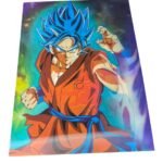 Afiche de goku dragon ball 3d