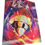 Afiche 3d de dragon ball goku