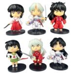 Figuras Coleccionables X6 Inuyasha 9cm