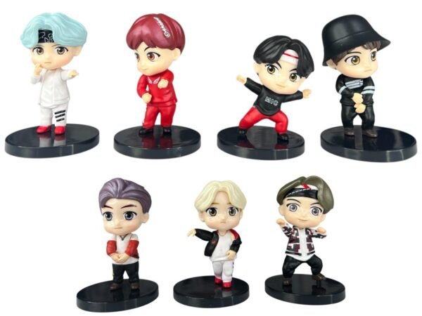 Figuras Coleccionables X7 Bts Kpop 5 a 6cm