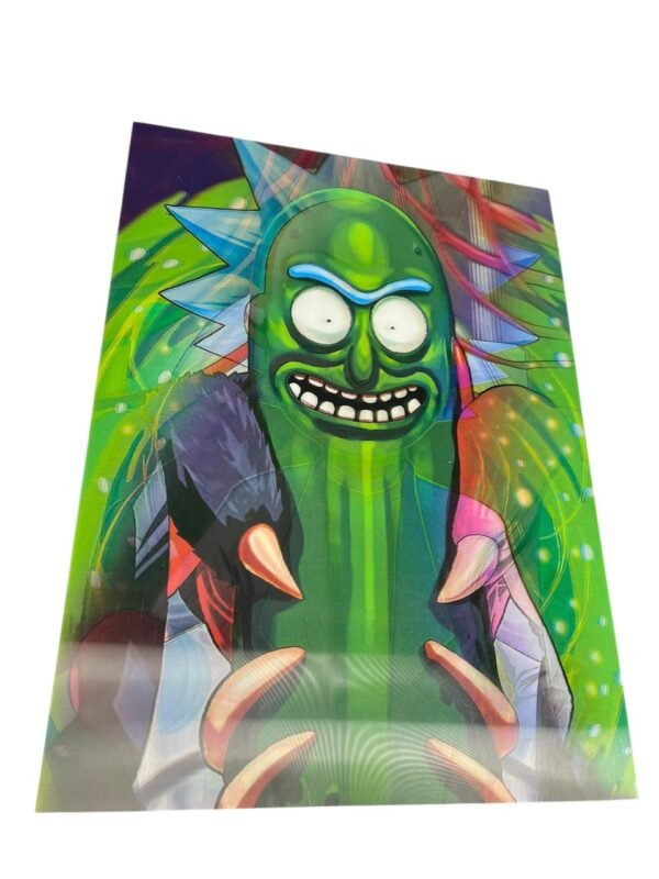 Afiche de rick y morty 3d - Imagen 2