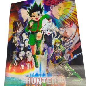 Afiche 3d hunter x hunter