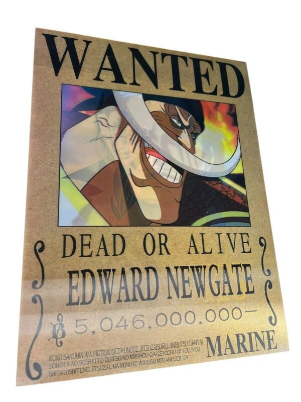 Afiche 3d de one piece cartel - Imagen 2