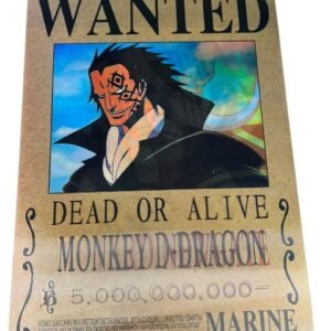 Afiche 3d de one piece cartel