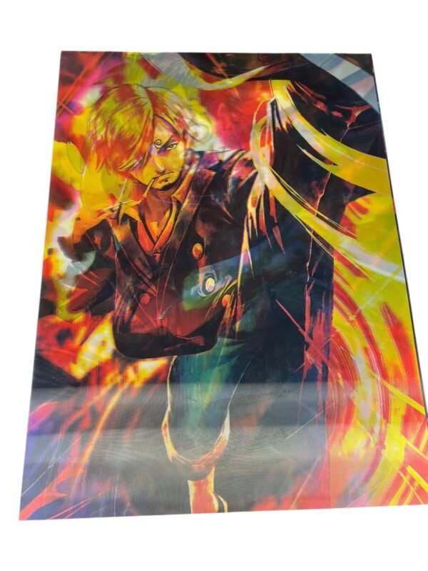 Afiche 3d de one piece lufi - Imagen 2