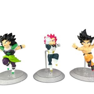 Figuras Coleccionables X6 9 Cm Tapa Transparente Dragon Ball - Imagen 2