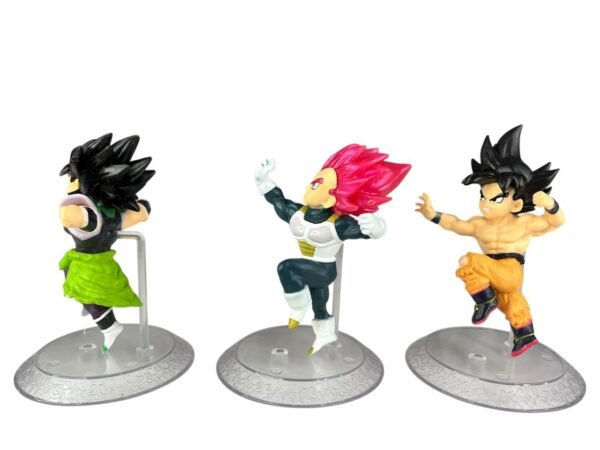 Figuras Coleccionables X6 9 Cm Tapa Transparente Dragon Ball - Imagen 4