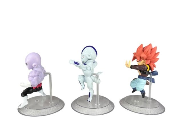 Figuras Coleccionables X6 9 Cm Tapa Transparente Dragon Ball - Imagen 5