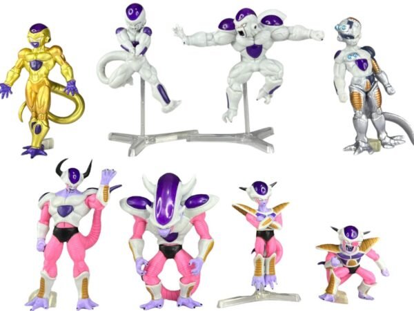 Figuras Transformaciones Freezer 5 A 7cm - Dragon Ball