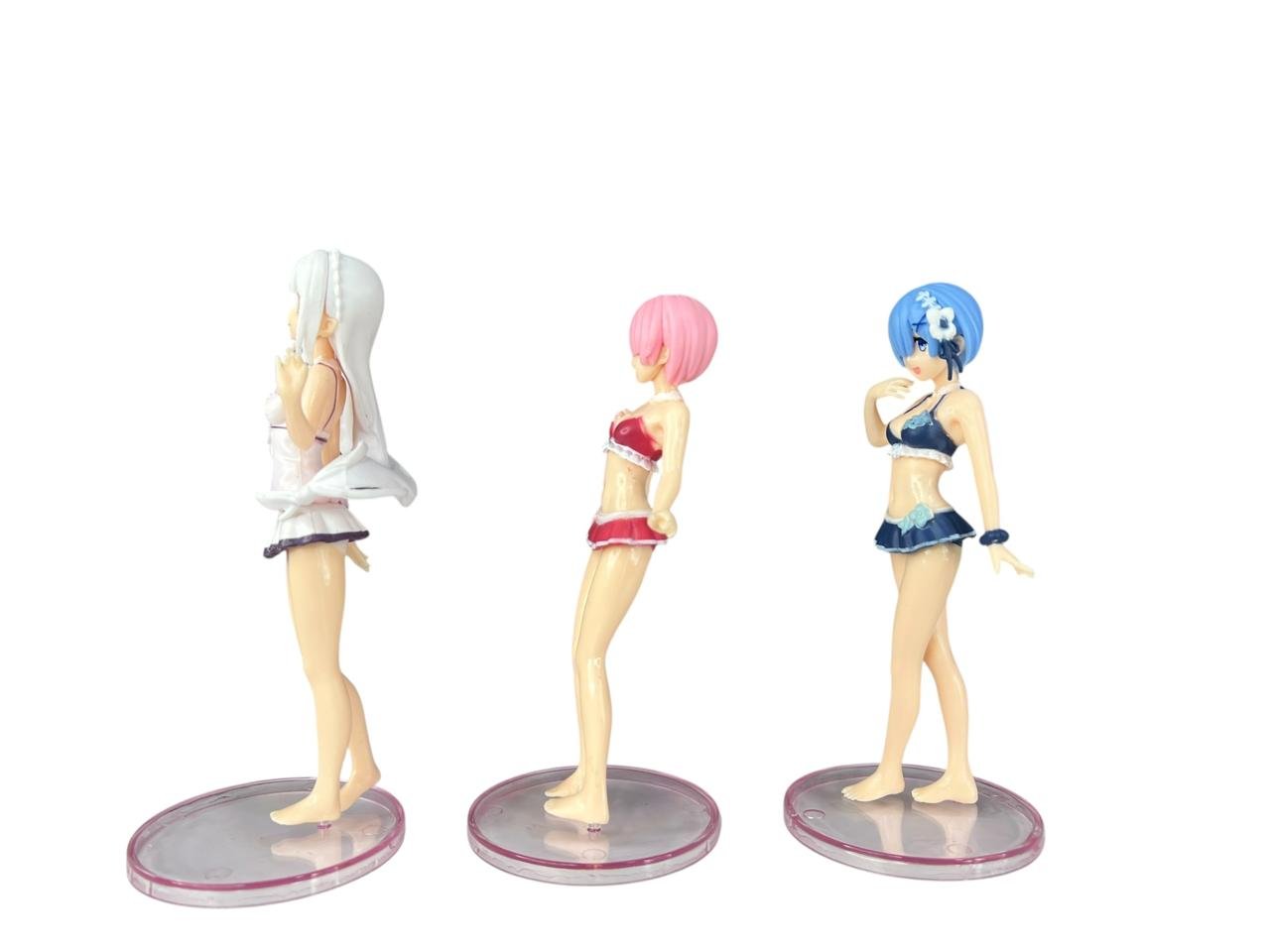 Figuras Coleccionables X6 Ram-rem-emilia Re Zero 12 y 5cm - Imagen 8