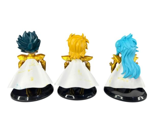 Figuras Coleccionables X 6 Caballeros Del Zodiaco 12cm - Imagen 5