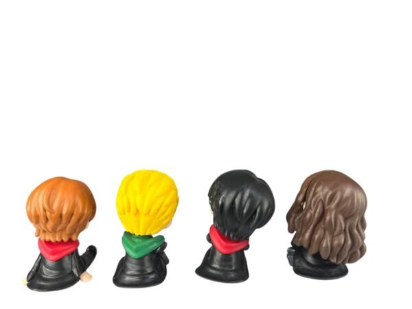 Figuras Coleccionables X8 Harry Potter Sentados 4cm - Imagen 6