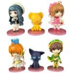 Figuras Coleccionables X6 Cardcaptor Sakura 10cm