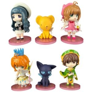 Figuras Coleccionables X6 Cardcaptor Sakura 10cm