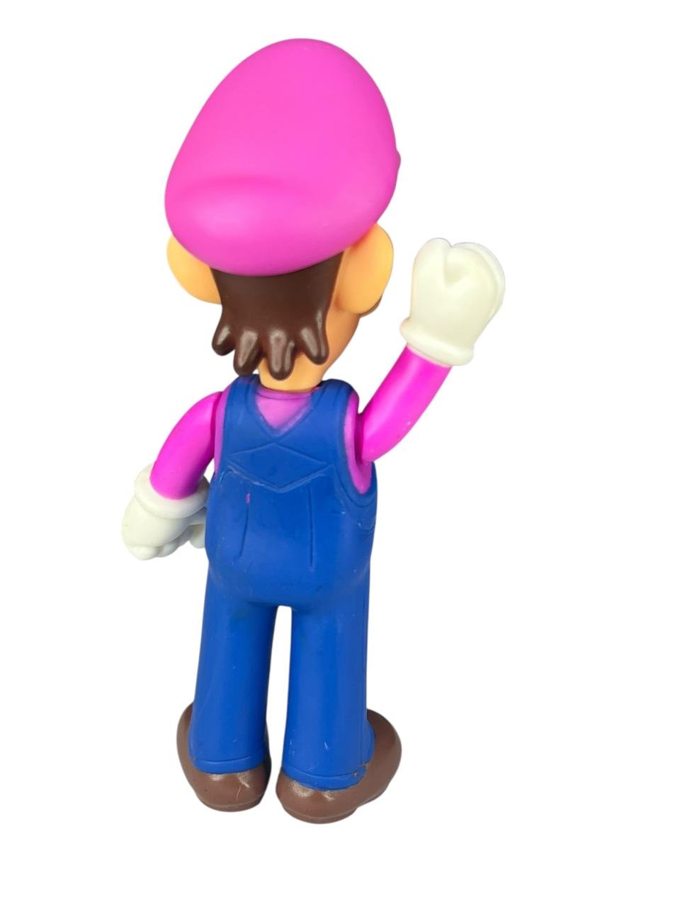 Figura Promoción Luigi Rosado 13cm Mario Broos - Imagen 3