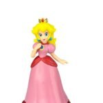 Figura Promoción Peach Princesa 10cm Mario Broos