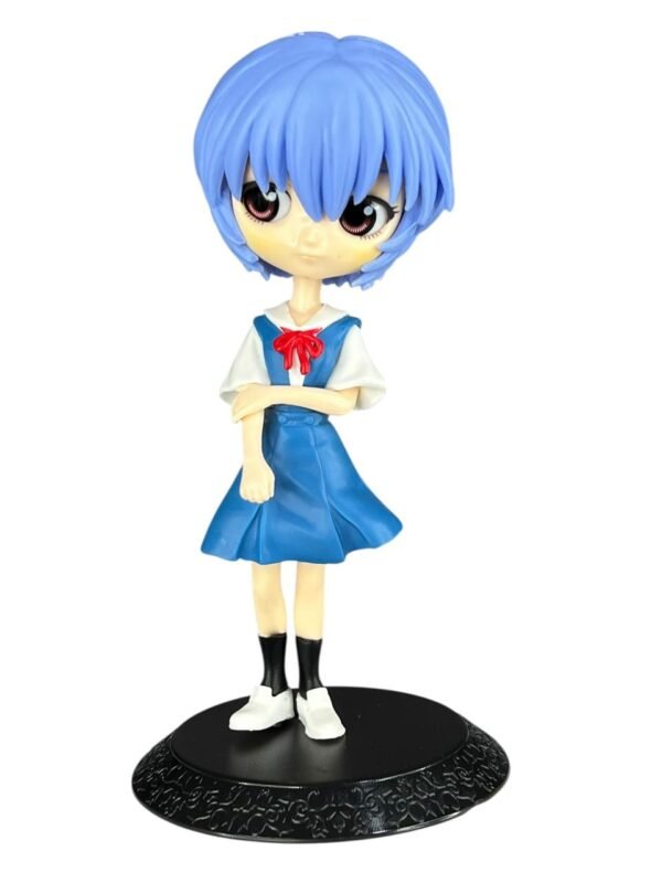 Figura Cabezón Rei Ayanami Uniforme  12cm Evangelion