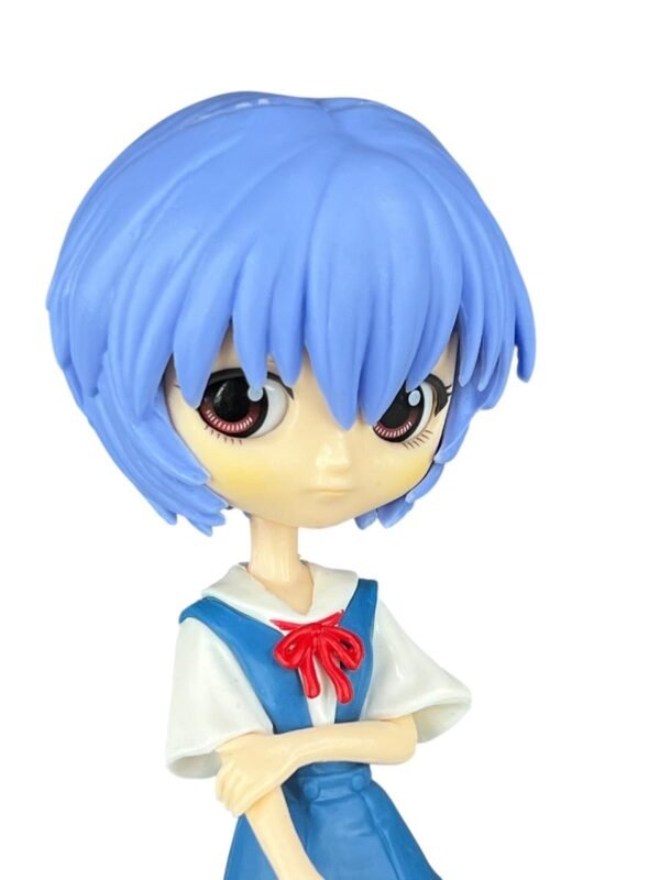 Figura Cabezón Rei Ayanami Uniforme  12cm Evangelion - Imagen 3