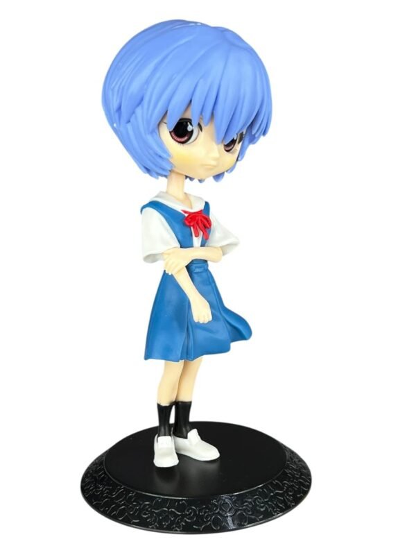 Figura Cabezón Rei Ayanami Uniforme  12cm Evangelion - Imagen 2