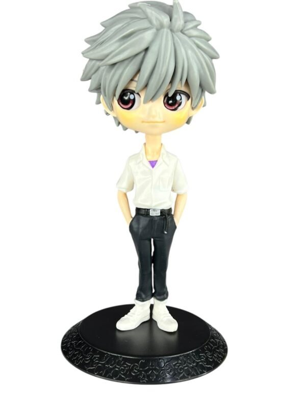 Figura Cabezón Kaworu Nagisa Uniforme  12cm Evangelion