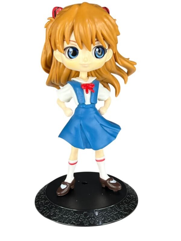 Figura Cabezón Asuka Langley Uniforme  12cm Evangelion