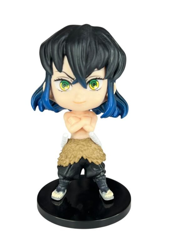 Figura Mini Inosuke Sin Mascara 9cm Demon Slayer
