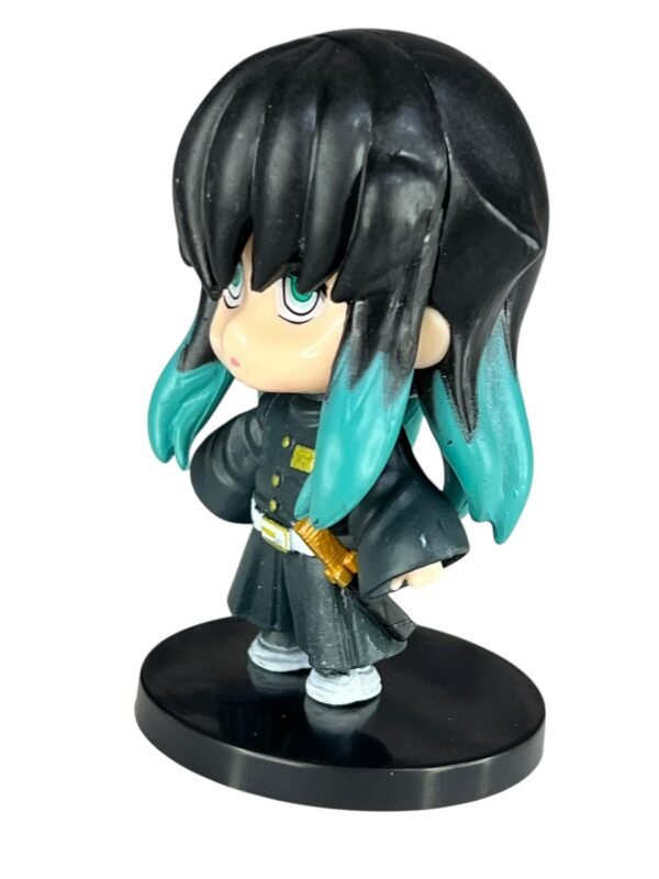 Figura Mini Tokito 7cm Tapa Negra  Demon Slayer - Imagen 2