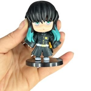 Figura Mini Tokito 7cm Tapa Negra  Demon Slayer - Imagen 5