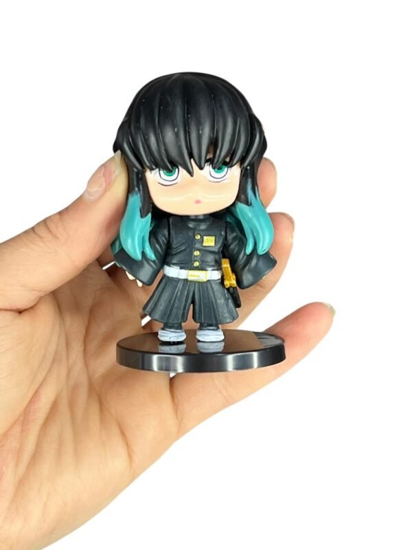 Figura Mini Tokito 7cm Tapa Negra  Demon Slayer - Imagen 5