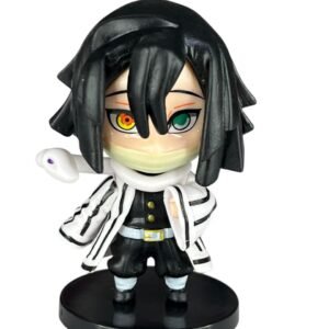 Figura Mini Obanai 7cm Tapa Negra  Demon Slayer