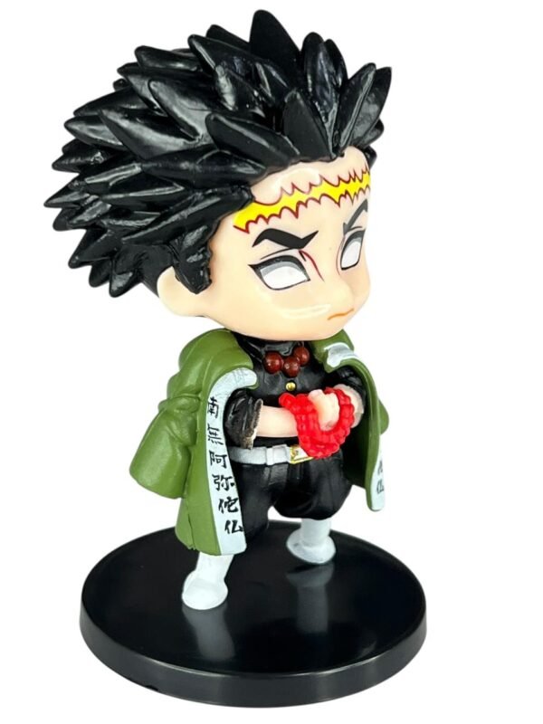 Figura Mini  Gyomei Himejima 7cm Tapa Negra  Demon Slayer - Imagen 4