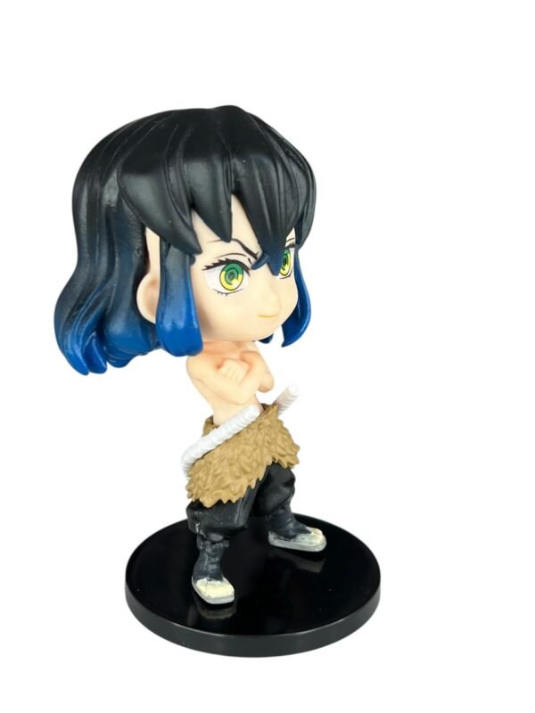 Figura Mini Inosuke Sin Mascara 9cm Demon Slayer - Imagen 2