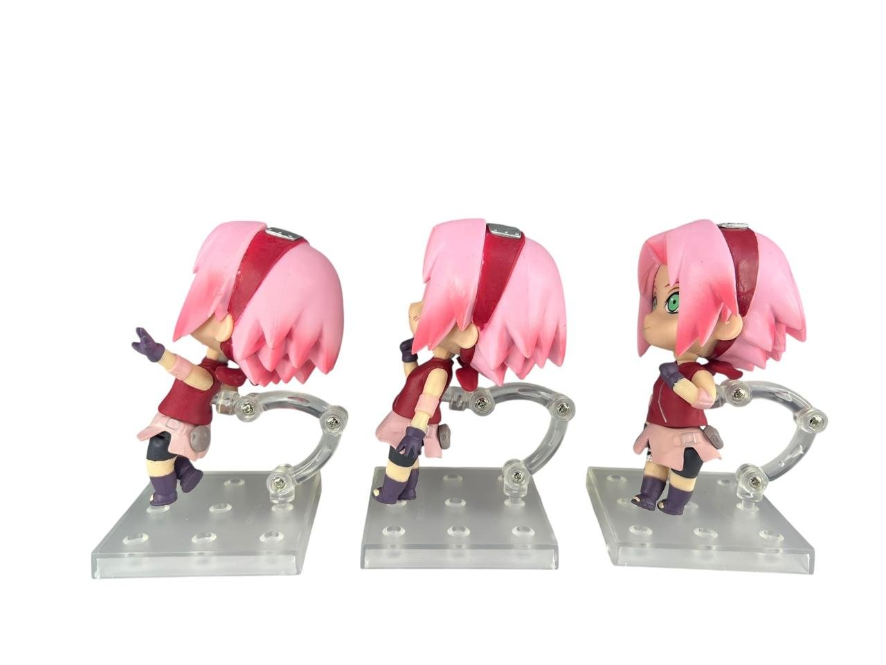 Figuras Set X3 Sakura 10cm Naruto Shippude - Imagen 2