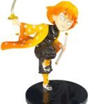 Figura Zenitsu Pose Ataque 12 Cm Demon Slayer