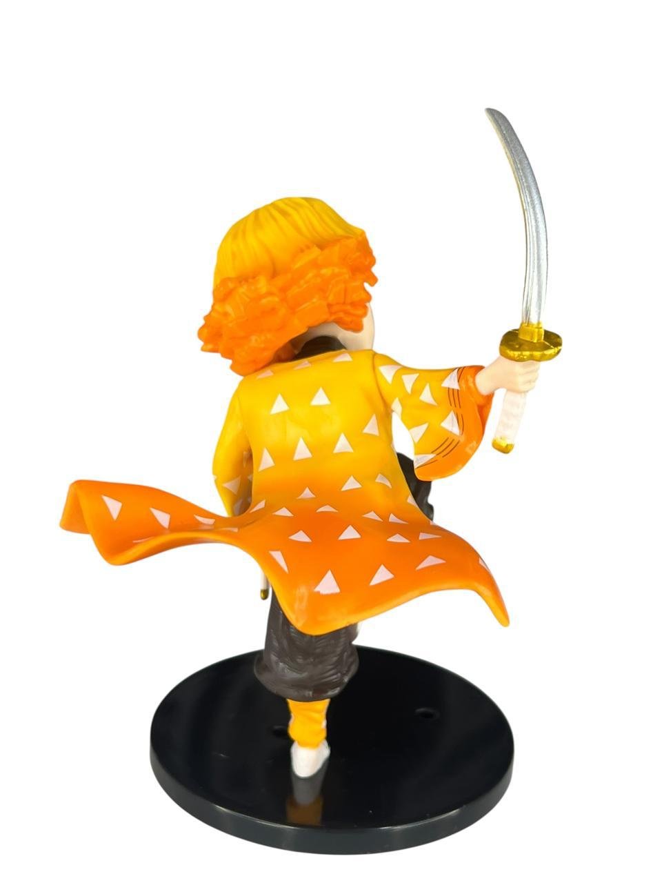 Figura Zenitsu Pose Ataque 12 Cm Demon Slayer - Imagen 4